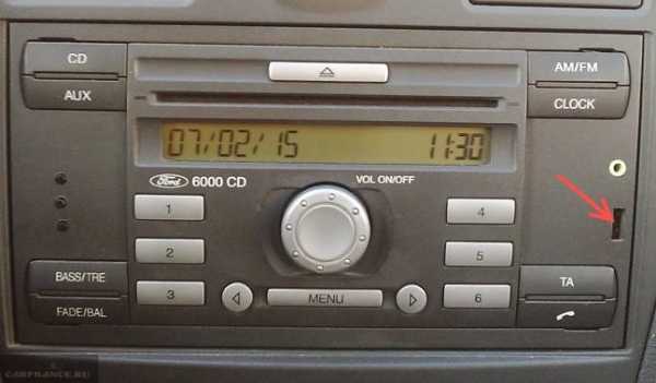 Форд фокус 2 магнитола ford 6000 cd добавляем usb