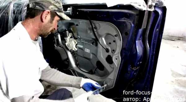 Снятие обшивки двери форд фокус 2